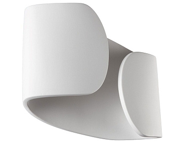 светодиодный настенный светильник с асимметричным керамическим корпусом