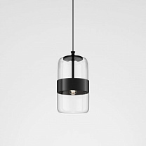 Подвесной светильник FUTURA M CRYSTAL BLACK MATT BLACK 1 E27 CE