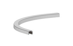 Шинопровод 48 В Astro Lighting 48V Single Track R350mm Corner матовый белый