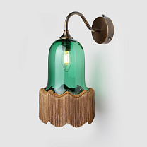 Vintage Bell Petite Wall Light лесной зеленый