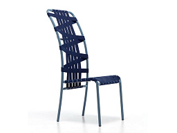 Gervasoni Outdoor Алюминиевый стул с высокой спинкой с порошковым покрытием Gervasoni