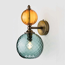 Pop Petite Wall Light янтарный-стальной