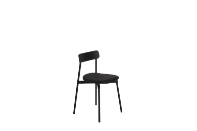 M0820105 FROMME Petite Friture Стул кожаный черный
