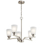 Skagos 5 Light Chandelier Brushed Nickel люстра 52231NI Kichler