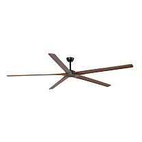 BIGWOOD XXL Black/walnut fan 0-10V