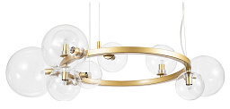 A7790SP-10GO Arte Lamp Vincent подвесная люстра с десятью шарообразными плафонами