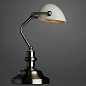 Кабинетная настольная лампа Arte Lamp BANKER A2491LT-1SS — фото 1