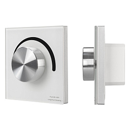 027115 Arlight Панель SMART-P37-DIM-IN White (230V, 1.2A, TRIAC, Rotary, 2.4G)