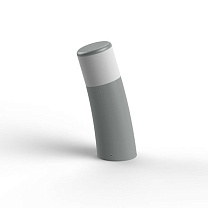 Bamboo N° 2; Opal polycarbonate GU10 PAR16 LED 23W; Silk grey