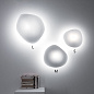 F07G15 01 Fabbian Lumi Mycena AP PL S бра необычной формы белый — фото 2