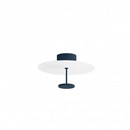 CA083DLUMDI Linea Light Group Stilo потолочный светильник на стойке синим основанием и белым плафоном