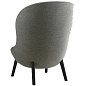 603860 Normann Copenhagen Hyg Кресло высокое, темно-серое / черный дуб — фото 2