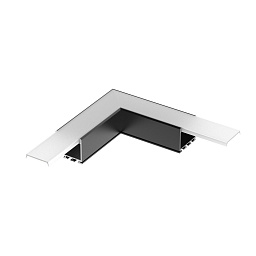 031268 Arlight Угол PLS-LOCK-H25-L90 BLACK (с экраном MAT-L)