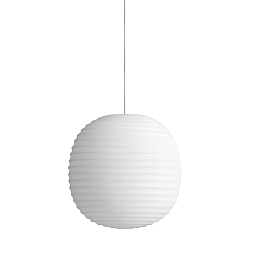 20610 New Works Lantern подвесной светильник с рифлёным сферическим плафоном из матового стекла