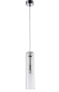 0230/201 BELEZA Crystal lux Светильник подвесной 1х5W LED G9 хром