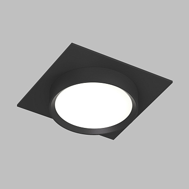 Встраиваемый точечный светильник Denkirs Flat DK2091-BK