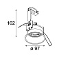 Lotis 97 adjustable MR16 GE встраиваемый в потолок светильник Modular