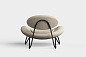 Meadow lounge chair Sisu 0105/Black Woud, кресло — фото 3