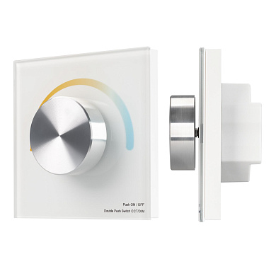 033754 Arlight Панель SMART-P2-MIX-G-IN White (3V, Rotary, 2.4G)