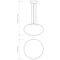 1176003 Zeppo Pendant 400 Astro lighting подвесной светильник матовый белый — фото 4