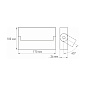 Накладной поворотный светильник Arlight SP-LOFT-SURFACE-S170-10W — фото 1