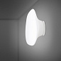F07G19 01 Fabbian Lumi Mycena AP PL L бра необычной формы белый — фото 1