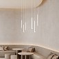Магнитный трековый светильник Ego PENDANT TUBE 12W 3000K 1-10V Ideal Lux 303574, черный — фото 1