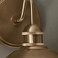 Clyde 1 Light Wall Sconce Champagne Bronze настенный светильник 45943CPZ Kichler — фото 6