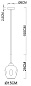 A7759SP-1PB Arte Lamp Yuka подвесной светильник E27 1х60W — фото 1