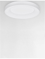 Triac Dimmable Sandy White Aluminium & Acrylic LED 50 Watt 220-240 Volt 2864Lm IP20 3000K D: 60 H: 9 cm
