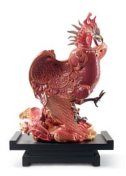 Фарфоровая скульптура китайского феникса Rise of The Phoenix Lladro, лимитированная серия 01008565