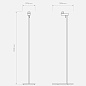 Торшер Astro Lighting Venn матовый никель — фото 6