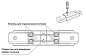 Dk track white Denkirs соединитель линейный для треков TR1008-WH — фото 1