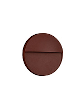 Corten Aluminium & Polycarbonate LED 5Watt 220-240Volt 307Lm IP54 3000K D:16 W:3.1 cm