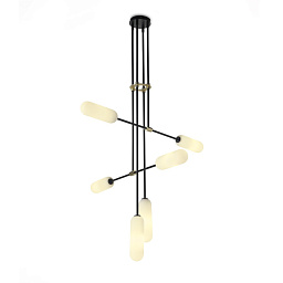 Pendant Light Atil (6 Lights) Aromas Del Campo Atil потолочная люстра с пересекающимися металлическими штангами и продолговатыми плафонами
