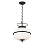 Opal 2 Light Pendant Textured Black подвесной светильник 52478BKT Kichler — фото 5