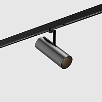 holon 60 directional, on-track 48V, deep recessed louvre, gun black