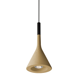 FN195007L-3_56 Foscarini Aplomb подвесной светильник с песочным плафоном в минималистичном стиле