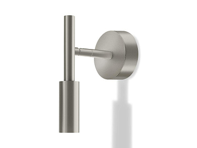 настенный светильник с цилиндрическим плафоном и металлическим основанием