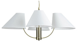 A4086LM-4AB Arte Lamp Rondo подвесная люстра с четырьмя плафонами белого цвета