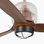 33399DWW-10 Faro DECO FAN люстра-вентилятор со светом Ø1280 3 лопасти медь WiZ — фото 2