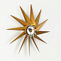20125501 Turbine Vitra Часы настенные лучевые разноцветные — фото 1