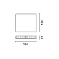 EJ69 Laser Blade XS iGuzzini Ceiling-mounted linear Wall Washer- 10 LED section - Longitudinal Glare Control — фото 1