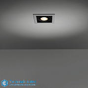 Mini multiple for 1x LED GE alu-black Modular