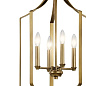 Morrigan 15" 4 Light Mini Chandelier Natural Brass люстра 42496NBR Kichler — фото 2