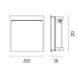 My way Flos Outdoor Ориентирующий светильник белый f-o-1075 — фото 1