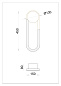 A2233AP-20BK Arte Lamp Lumino настенный светильник LED 1х15W 1000Lm 3200K — фото 1