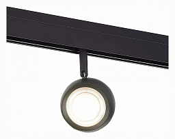 ST355.436.10 ST-Luce Skyline 48 трековый прожектор чёрного цвета с поворотным модулем для трека 48V