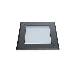 Грунтовый проходной светильник Simes Zip квадратный Comfort S.7884
