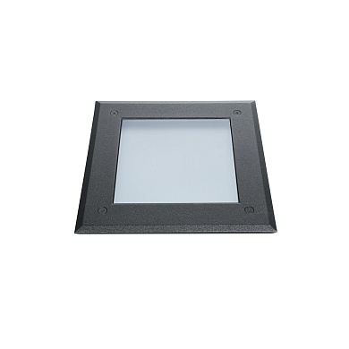 Грунтовый проходной светильник Simes Zip квадратный Comfort S.7884